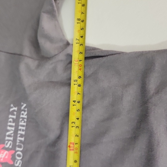Simply Southern Shirt Womens Size S  Turtle Gray Summet Tee - Picture 7 of 8